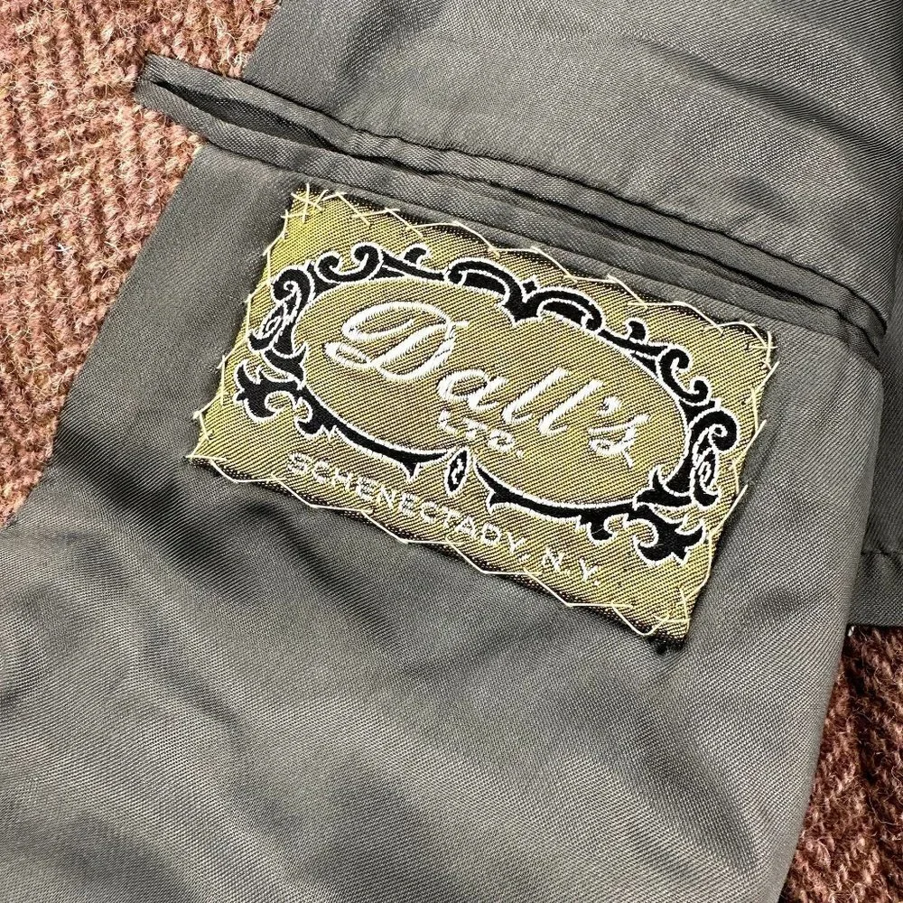 Vintage Harris Tweed Pure Scottish Wool  Blazer Dall's LTD. Schenectady, NY - Picture 12 of 16